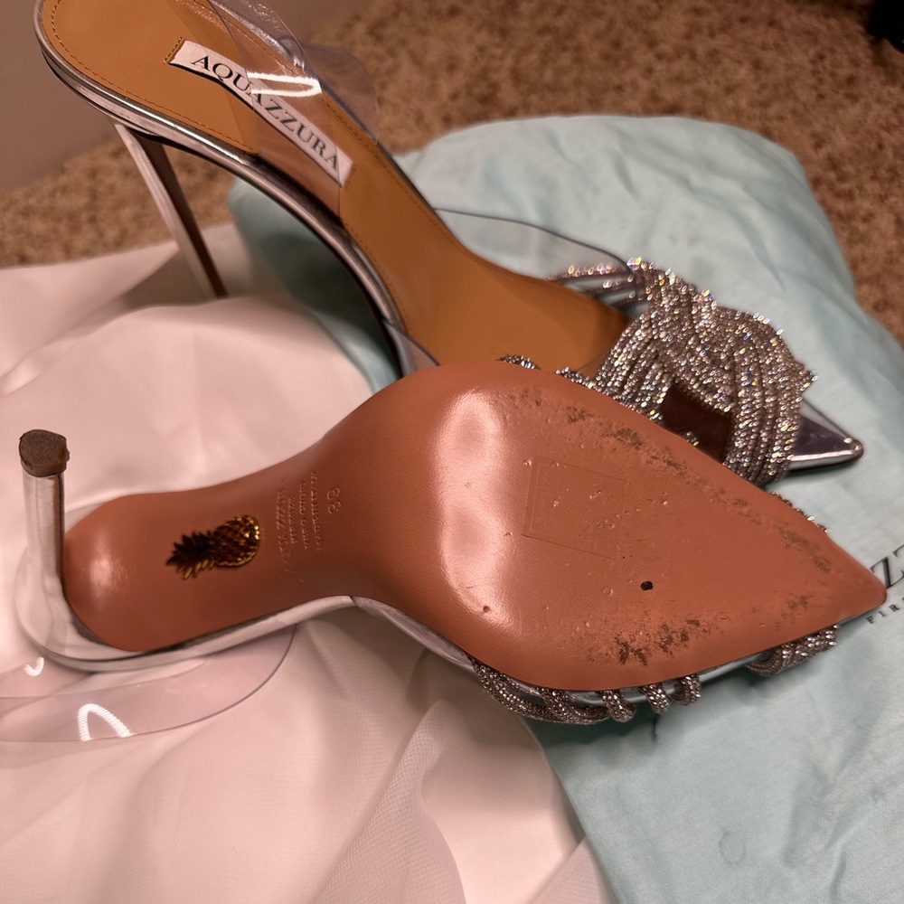 AQUAZZURA
Gatsby 105 Slingback Heel - Picture 3 of 7
